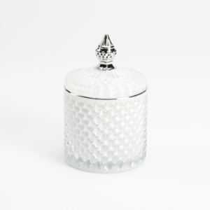 Lumanare parfumata medium diamond white silver (3) min
